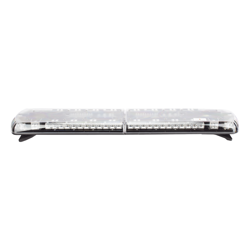 Barra de Luces de 130 LED, Serie 12 , Dual Color Frontal: Rojo/Azul/Blanco, Trasero: Rojo/Azul Ambar, 48 Pulgadas
