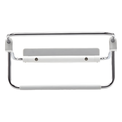 Soporte para Laptop / Plegable / Ajustable de 87 a 131 mm / Amplia compatibilidad 11''-16'' / Capacidad de carga 20 KG / Antideslizante /  Ultra Ligero / Metal / ABS / Silicona / Color Plata