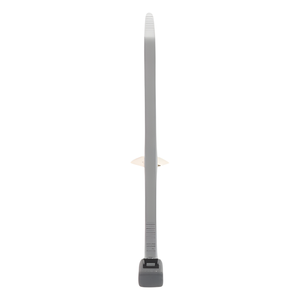 Cincho de Nylon 6.6 StrongHold™, 100mm largo x 2.5mm ancho, Color Negro, Exterior Resistente a Rayos UV, Paquete de 100pz
