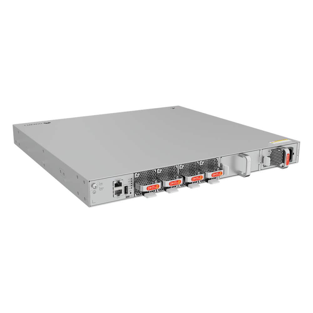 Switch 10GE Core / 24 Puertos 10GE SFP+ / 6 Puertos 100GE QSFP28 / Switching 1680 Gbps / Forwarding 1250 Mpps / iStack / Gestión Cloud / SME