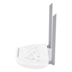 ONU/ONT - Router GPON WIFI N 300 Mbps / Frecuencia de 2.4 GHz / 1 puerto GPON SC-APC / 2 puertos LAN (1 GE/ 1 FE) / 1 puerto POTS (FXS) / Soporta AgiNet Config - AgiNet ASC (herramienta de gestión remota)