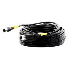 Cable Extensor de Vídeo y Audio de 14 Metros / Conector Tipo Aviación / Compatible con Cámara TURBO Móvil HIKVISION