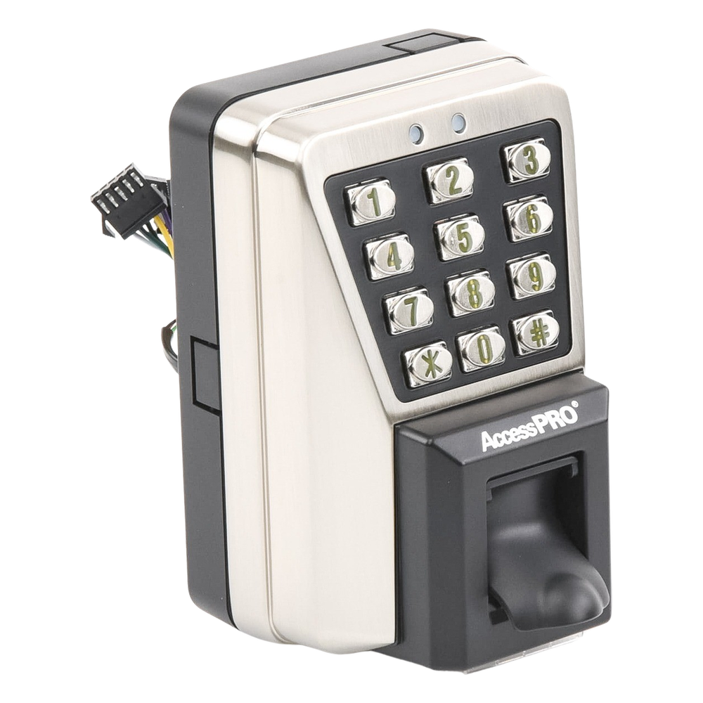 Lector Biométrico de Huella y Proximidad / 3,000 Huellas 30,000 Tarjetas / Teclado / IP65 Antivandalico / TCP/IP RS485 / Control de Acceso
