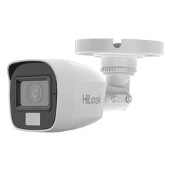 [Dual Light + ColorVu] Bala TURBOHD 2 megapixel / 20 mts IR + 20 mts luz blanca / Lente 2.8 (100° de Visión)  /  Exterior IP66 / Audio por Coaxitron / TVI-AHD-CVI-CVBS / Metal / Smart-Hybrid light
