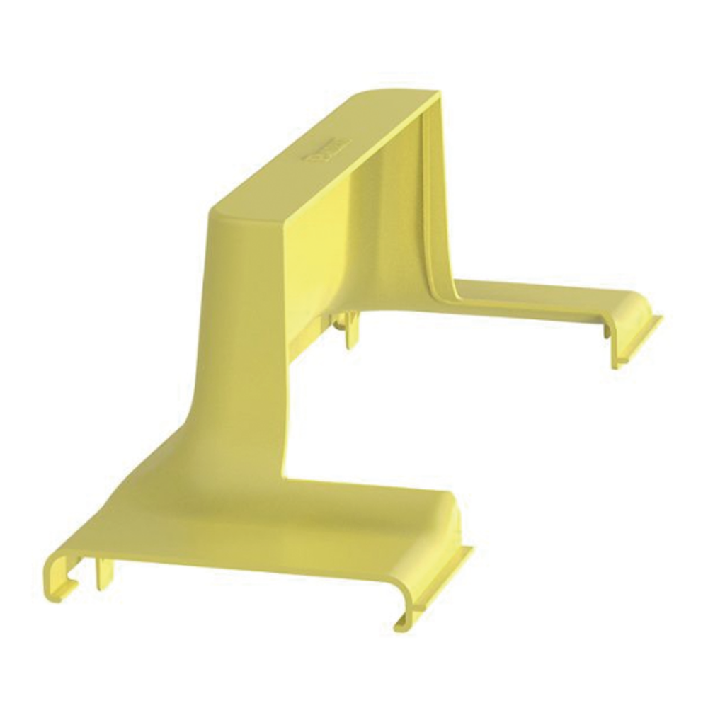 Tapa de Bajada Vertical FRSPJ4X4LYL, Para Canaleta FiberRunner® 4X4, Color Amarillo