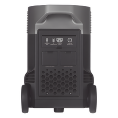 Estación de Energía Portátil DELTA PRO 3600Wh Litio LFP / 5 AC 3600W (7200W Pico) / 2 USB-C 200W / Capacidad para Aumentar Respaldo / Cargador de Coche 10A a 12.6V / Conectividad WiFi y Bluetooth (App) / Carga Solar 1600W Max.