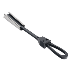 Tensor Plastico para Fibra Óptica Drop Plana de 5x2 mm, Span 80 metros (Termoplastico Resistente a los Rayos UV)