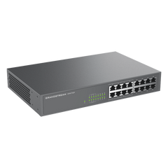 Switch PoE+ 16 Puertos Gigabit No Administrable / 8 puertos 10/100/1000 Mbps / 8 puertos PoE+ / hasta 145W