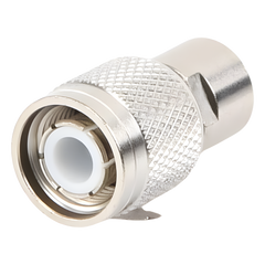 Conector TNC Macho Rosca Izquierda para cables RG-58/U, RG-142/U.
