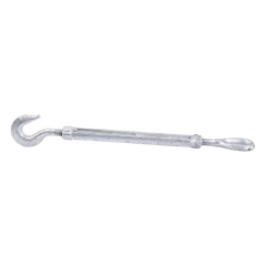 Tensor de 5/8" x 9" Acero Forjado OJO-GANCHO Galv. Inmersión en Caliente (Carga Max. 2250 lbs).