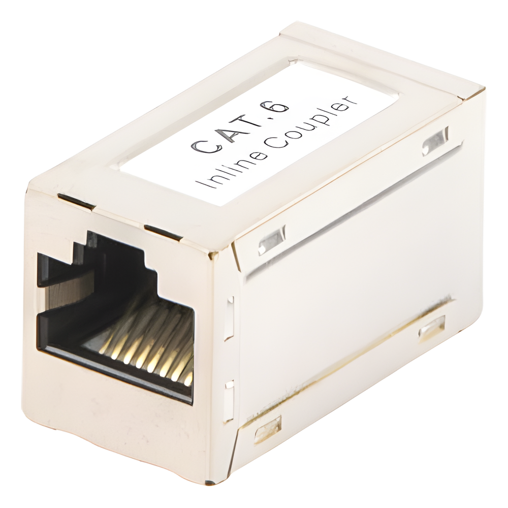Acoplador Blindado (STP) Cat6 Hembra RJ45 a RJ45 Hembra