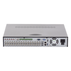 DVR 32 Canales TurboHD + 16 Canales IP / 3K Lite / 5 Megapixel Lite / 4 Bahías de Disco Duro / Audio por Coaxitron / AcuSense / POS / Videoanalisis / 16 Entradas y 4 salidas de Alarma
