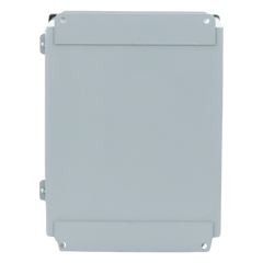 Gabinete de Bisagra Continua NEMA 12; IP66 de Uso en Intemperie, 305 x 254 x 203 mm, De Acero, Color Gris