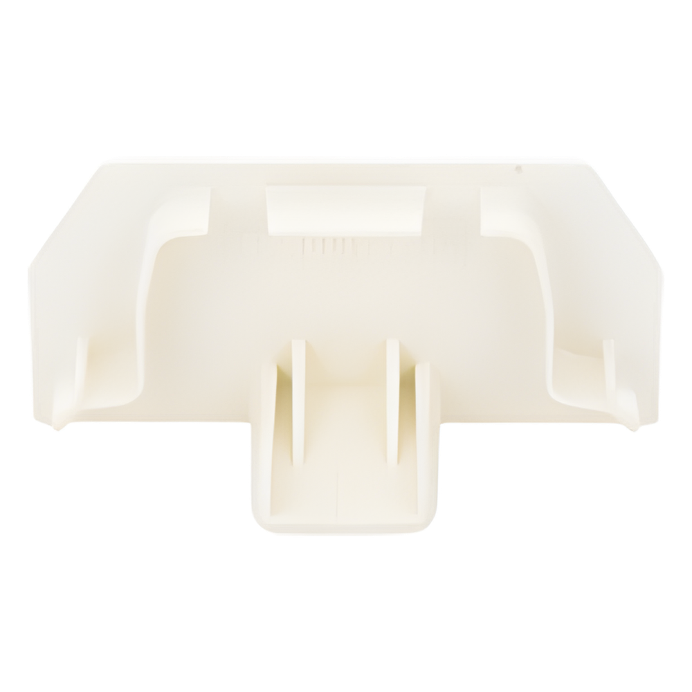Tapa Final, para uso con canaleta T45, Material PVC Rígido, Color Blanco Mate