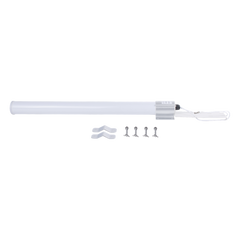 Antena Omnidireccional en 2.4 GHz, Rango de Frecuencias (2.3 - 2.5 GHz), Ganancia de 10 dBi, Doble Polaridad MIMO 2x2, Incluye Jumpers