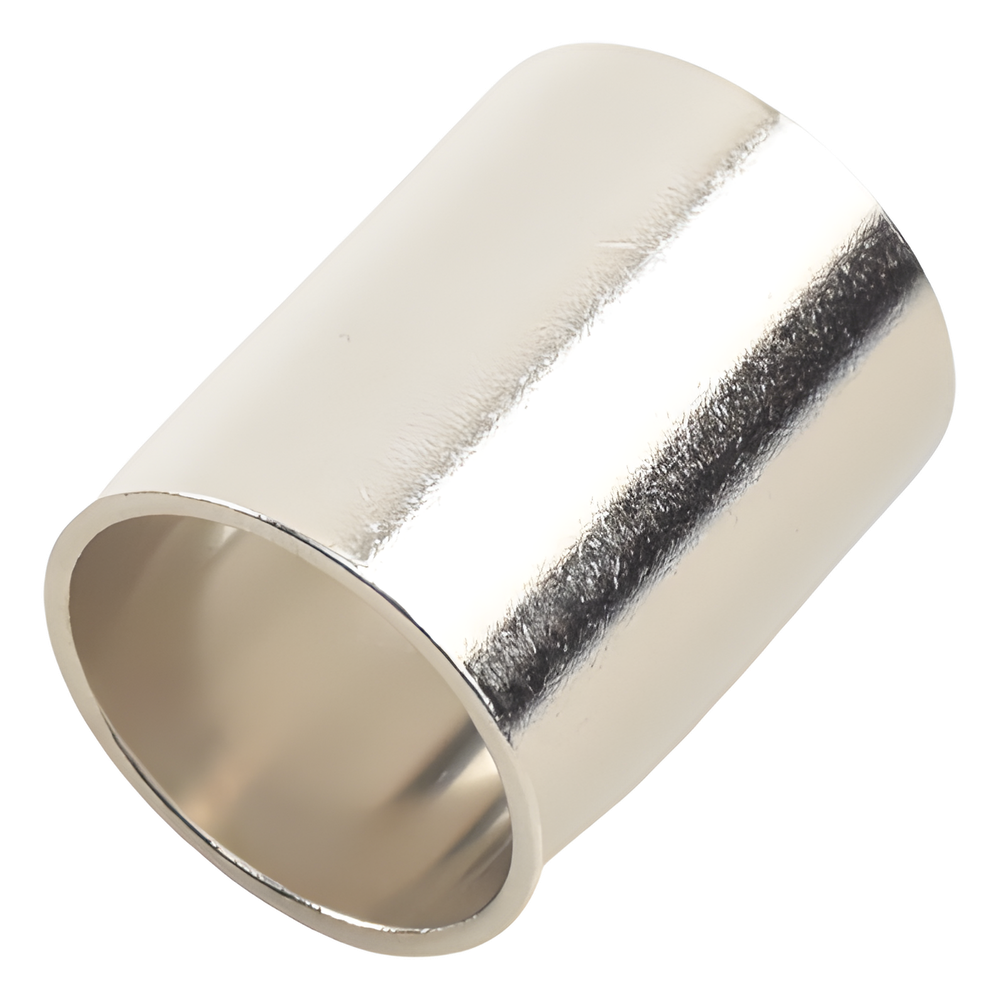 Férula-Casquillo en Chapa de Níquel para Plegar en Cables del Grupo E, I como RG-8/U, RG-213/U, LMR-400.