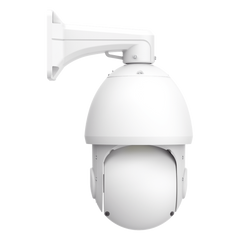 Cámara de Red Tipo Domo AI Zoom Óptico 42X / 4K HD 30fps / 140dB Super WDR / Control PTZ Inteligente / IR 300m / IP66 IK10 / ONVIF y VMS