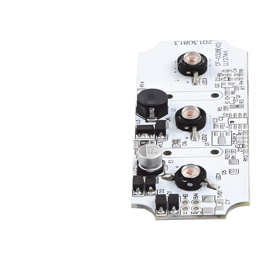 Tablilla de reemplazo con 3 LED color Ámbar para X605