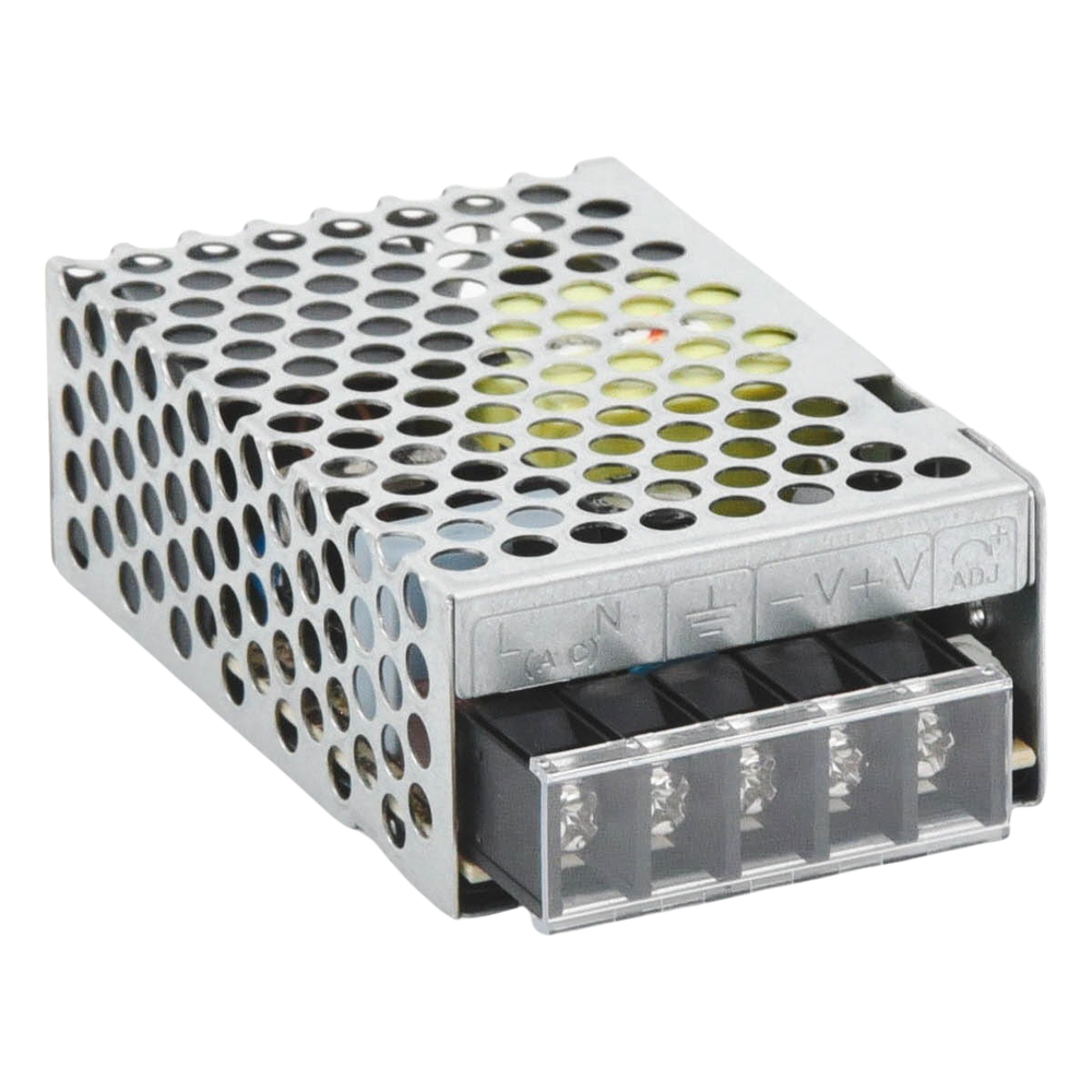 Fuente de Poder Industrial Conmutada 25W de Potencia, 24Vcc, 1.1A