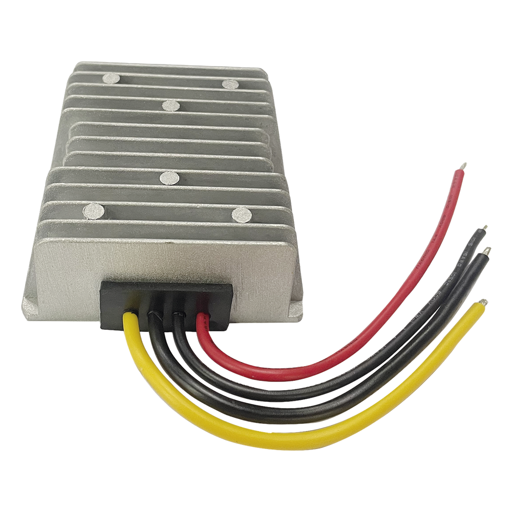 Convertidor DC-DC / 12V a 24V / 240W / 10A / Eficiencia 93% / IPX7 / Protecciones Múltiples / Industrial