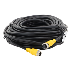 Cable extensor con conector tipo aviación de 15m solo para soluciones de videovigilancia móvil XMR