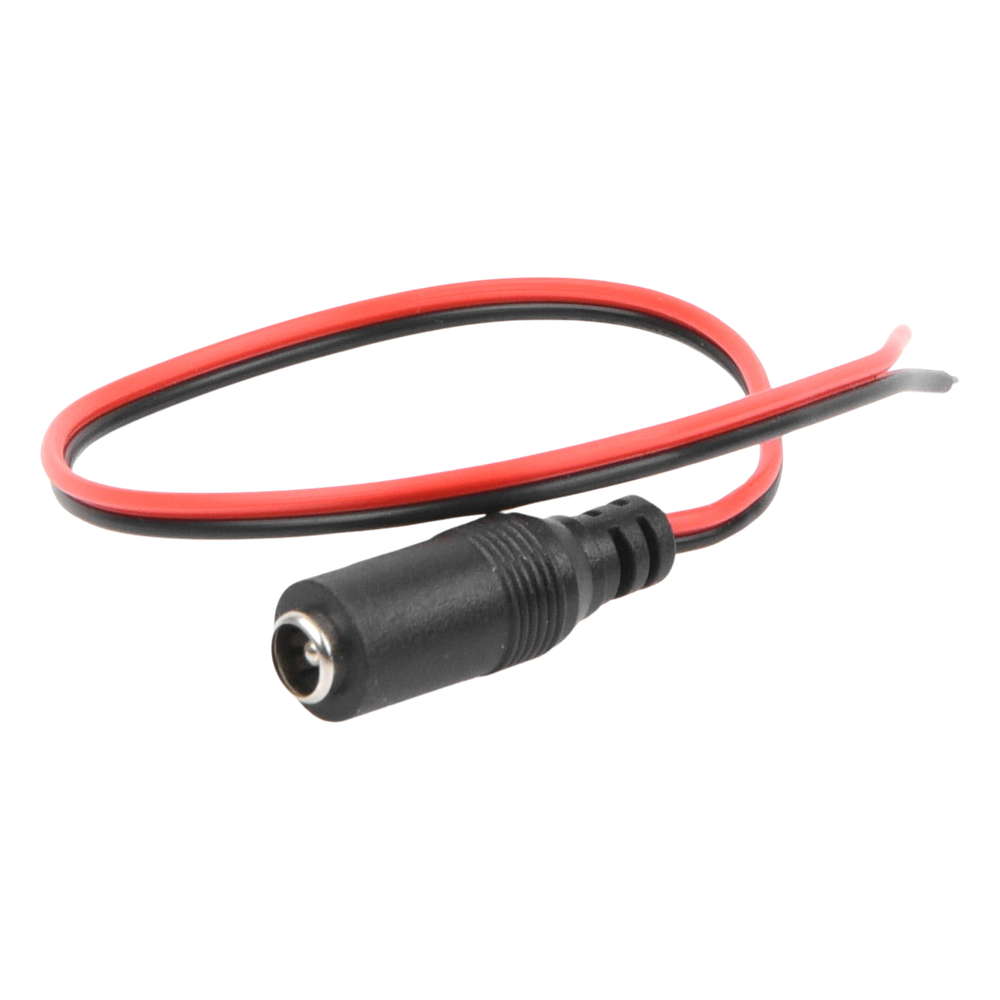 Cable con Conector Hembra, Alimentación para Vcc con Puntas Libres.