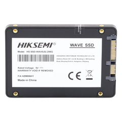 Unidad de Estado Sólido (SSD) 256 GB / 2.5" / SATA III 6 Gb/s / 3D NAND / 530 MB/s Lectura / 400 MB/s Escritura / Gaming y PC Trabajo Pesado
