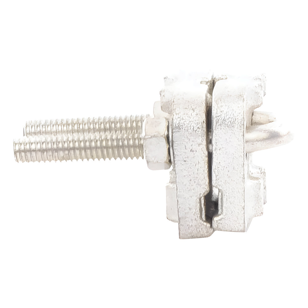 Conector Antivandalico de Varilla 5/8" a Cable Calibre 4 (Cuatro) a 3/0 (Triple Cero).