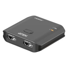 Switch HDMI 2 Puertos 8K Essentials | 48 Gbps | 8K @ 60Hz y 4K @ 120Hz | RapidSync™ | HDR10+ | VRR | ALLM | HDCP 2.3 | Audio LPCM 7.1 | Diseño Compacto