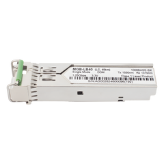 Transceptor mini-Gbic SFP 1G LC TX:1550nm RX:1310 para fibra Mono Modo 40 Km WDM, Requiere MGB-LA40