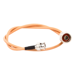 Jumper con Cable LP142 de 60 cm (23.62 Pulgadas), con Conectores BNC Macho a N Macho.