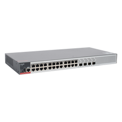 Switch PoE+ Empresarial 370 Watts, Administrable L2+, 24 Puertos Gigabit y 4 Puertos Uplink SFP 2.5G