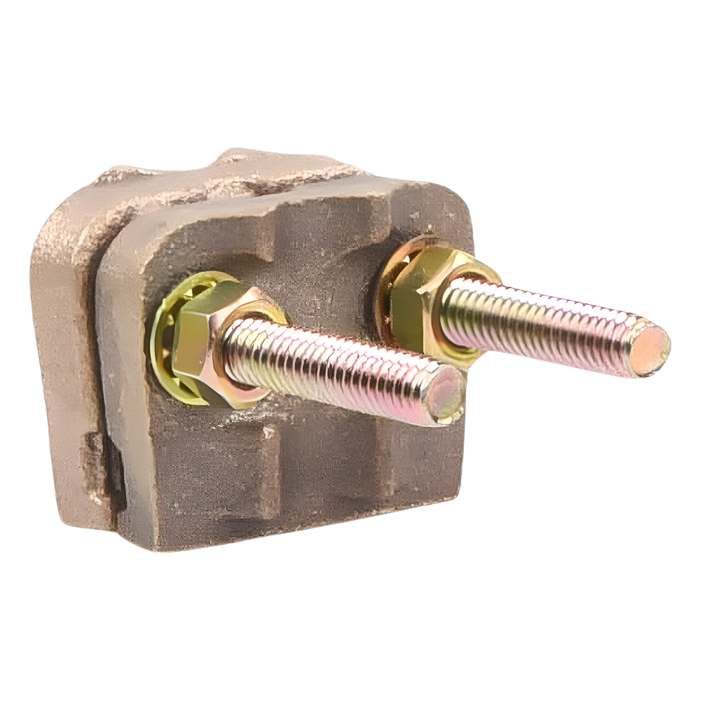Conector de Varilla 5/8" a Cable Calibre 4  a 3/0 AWG.