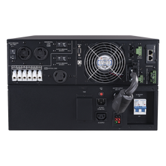 UPS de 10000 VA/10000 W, Online Doble Conversión, 200 - 240 Vac de Entrada, 200 - 240 Vac de Salida, Terminal Hardwired, Onda Senoidal Pura, Torre o Rack de 6 UR, Con 3 Tomas NEMA L6-30R