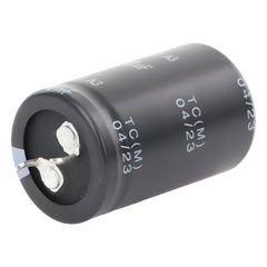 Capacitor Electrolítico de Aluminio, Radial de 470 µFd, 250 Vcc, 105 °C, 25 x 40 mm.