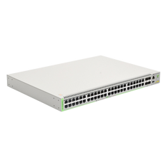 Switch Administrable CentreCOM GS980M, Capa 3 de 48 puertos 10/100/1000Mbps + 4 SFP Gigabit