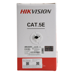 Bobina de Cable UTP 305 Metros (1000 Pies) / Cat5E (24 AWG) / Color Blanco / PVC (CM) / Uso en Interior / 100% Cobre / Aplicaciones de CCTV y Redes de Datos