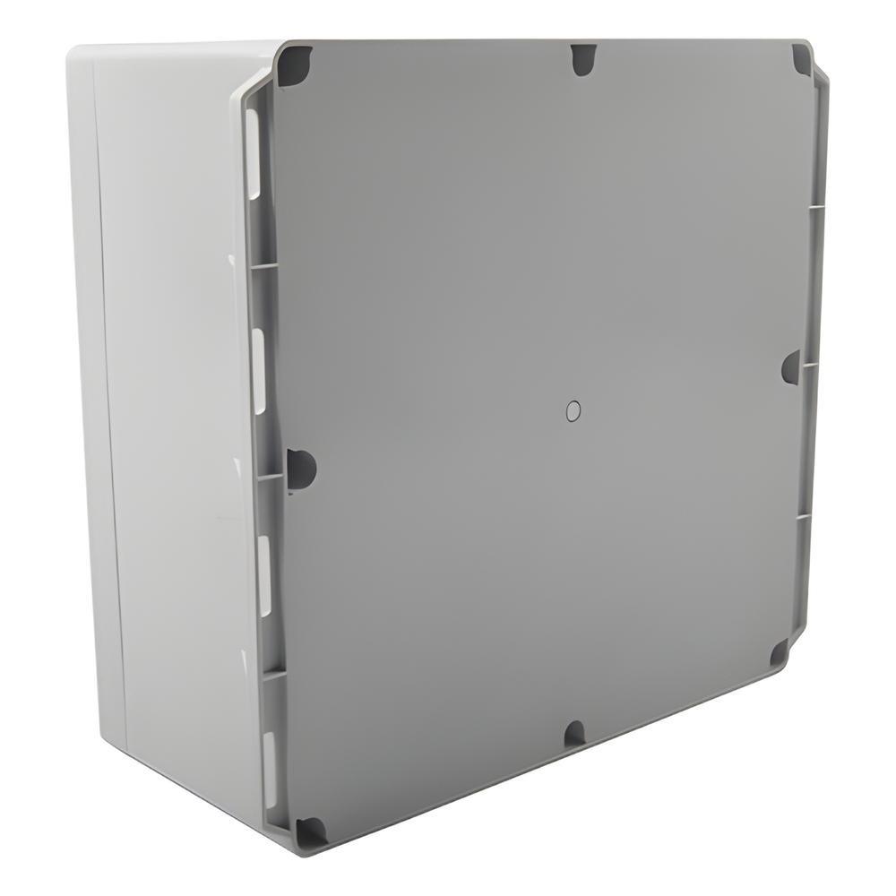 Gabinete Plástico para Exterior (IP65) de 300 x 300 x 150 mm Cierre por Tornillos.