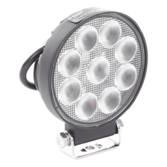 Luz de trabajo de  9 LED, 1180 Lumenes, 12-24 VCD
