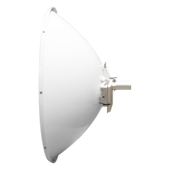 Antena Direccional de Alto Rendimiento/ Parábola profunda para mayor aislamiento al ruido  / 3 ft / 4.9 a 6.1 GHz / Ganancia de 32.1 ± 1 dBi / Soporte de acero inoxidable / polaridad en 90 ° y 45 ° / Incluye montaje.
