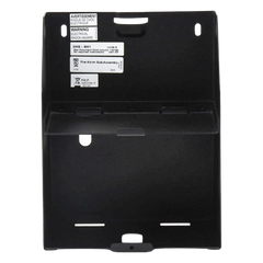Chasis auxiliar para dos baterías de 12 Ah / montaje lateral en amplificadores serie DAA2 de NOTIFIER / negro