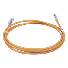 Cable de Parcheo TX6, UTP Cat6, 24 AWG, CM, Color Naranja, 0.91 Metros (3 Pies)