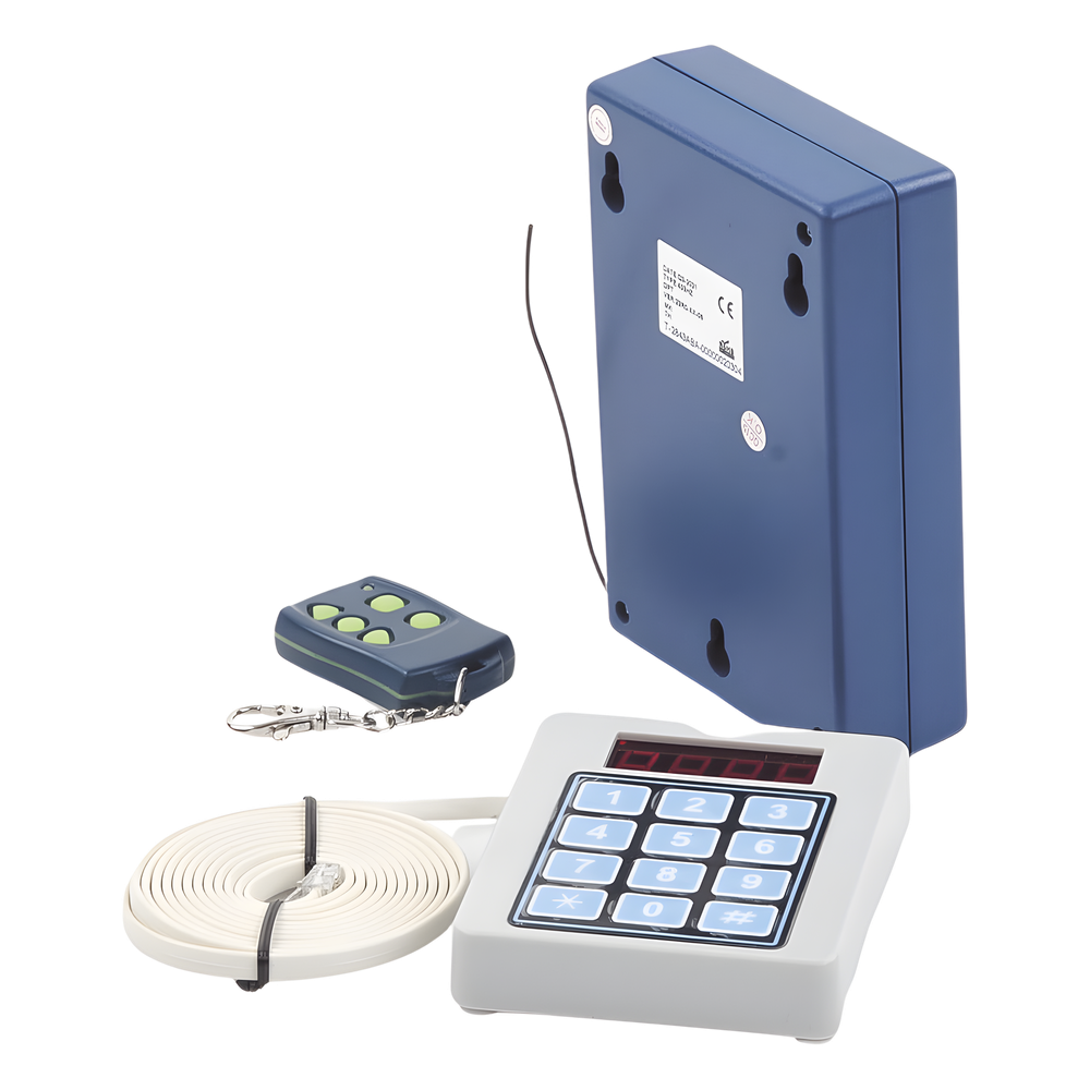 Receptor Inalambrico Universal, Mando a Distancia, Controles Administrables, Hasta 1600 usuarios, compatible con Barreras y Motores de puertas