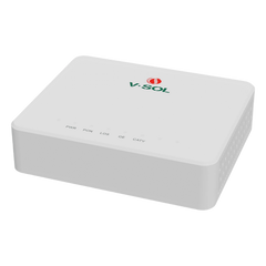 ONU Bridge Dual GPON/EPON con 1 Puerto SC/APC + 1 puerto LAN Gigabit + 1 puerto CATV