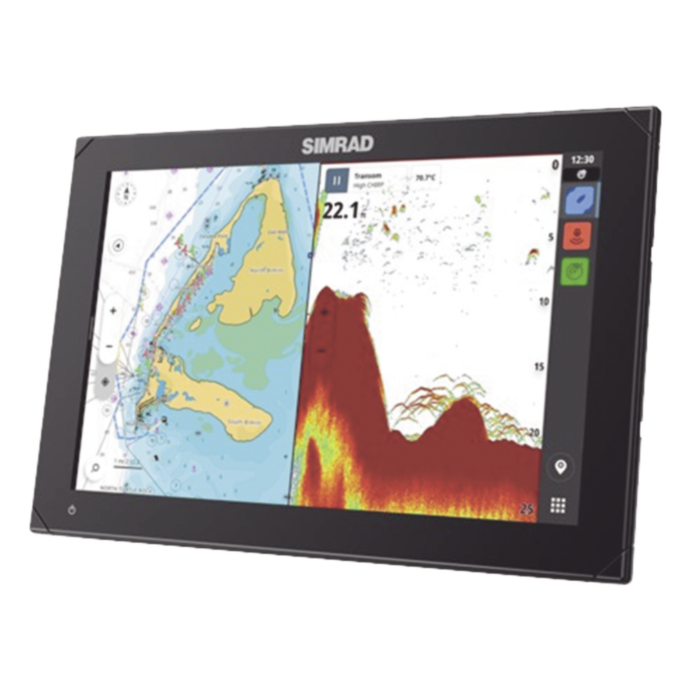 Pantalla de Navegación NSX de 12 pulgadas / SolarMAX IPS HD / Integración Total con Mercury / Compatibilidad con Radar HALO / Uso Compartido de Datos de Sonda / Conectividad Ethernet y USB / Red NMEA 2000