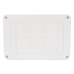 Letrero EXTERIOR de Señalización salida "Hombre Corriendo"/ Alto brillo / Uso en pared, lateral o techo / Batería de Respaldo Incluida con hasta 120 minutos de duración