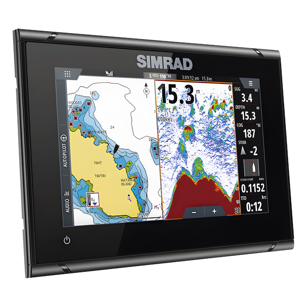 Pantalla Náutica GO7 XSR / GPS Integrado / Sonar y Radar / Pantalla Táctil 7" / Conectividad Inalámbrica / Compatible con NMEA 2000® / SteadySteer™ Autopilot / FishReveal™ Technology