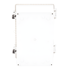 Gabinete Plástico ABS, Puerta Transparente, Uso en Intemperie IP66 (190 x 290 x 140 mm) cierre por Broche Inoxidable y Permite Cerrado con Candado y Llave (Perno 5mm) No Incluido