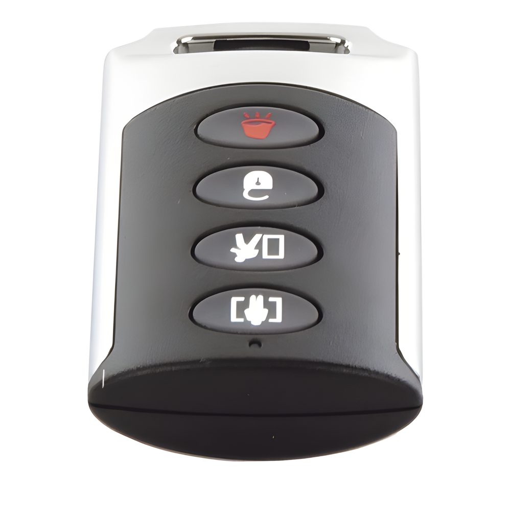 Llavero Remoto Inalámbrico 4 Botones / Uso Rudo / Armado Total/Parcial/Desarmado/Pánico / 433.92 MHz / Batería 5 Años / Compatible DSC Power Series