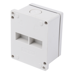 Cajas de Interconexión  con 6 Terminales. De 91 x 75 x 43 mm